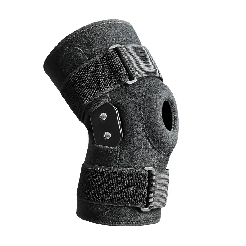 WW22 sports knee pads aluminum plate reinforced support meniscus knee joint patella strap fixed protective ski knee pads