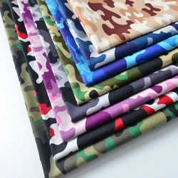 Camouflage Fabric Cotton for Sewing Military Training Field Uniform DIY Handmade by Half Meter