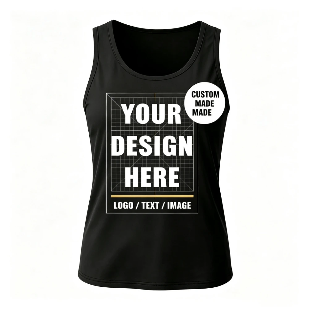 Fashion Customize 3D Print Men's Tank Top Personalization Pattern Team Clothing Casual O-neck Sleeveless Shirt Summer Loose Vest