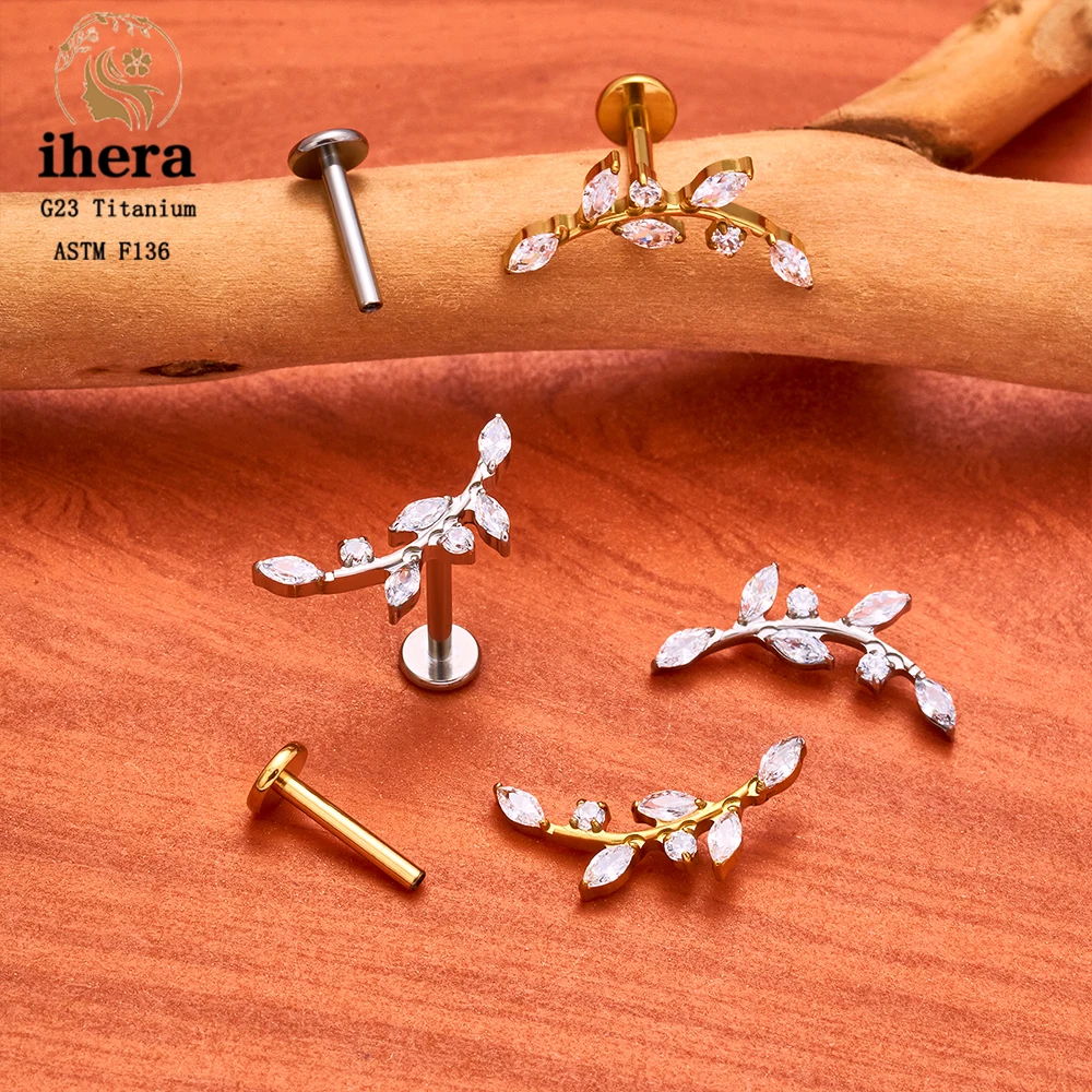 Orecchini a perno in titanio A - Belly Bar Titanium recensione e prezzo