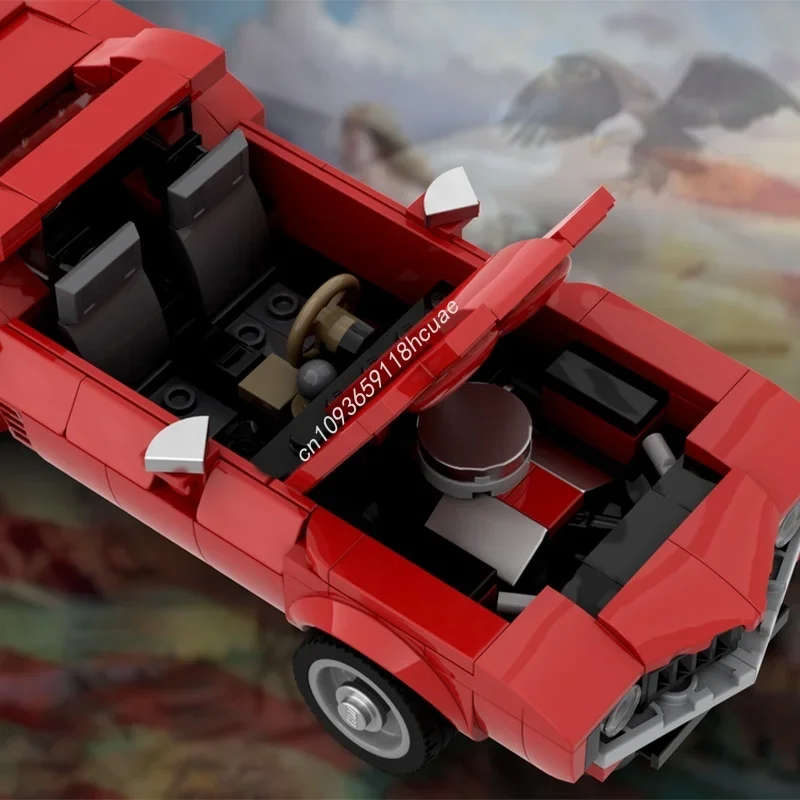 301pcs MOC Chevroleted Camarosn SS Stad Model Bouwstenen Kerstcadeaus Architectuur Creatief Speelgoed Onderwijs Baksteen Kinderen