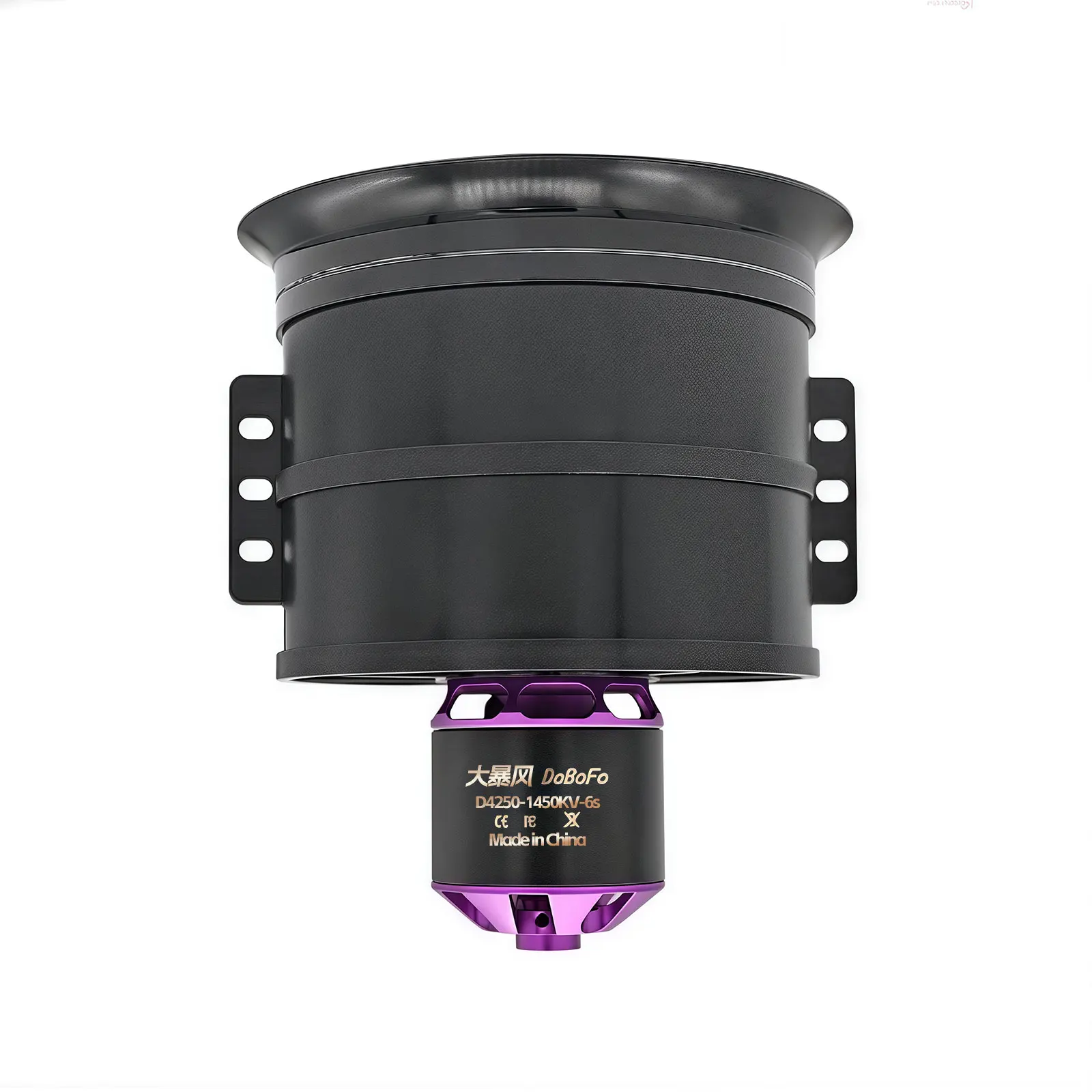 Ventilador canalizado de 12 lâminas EDF de 90 mm com motor sem escova RC 1450KV com controlador de velocidade elétrico 120A ESC 3-6S para avião a jato RC