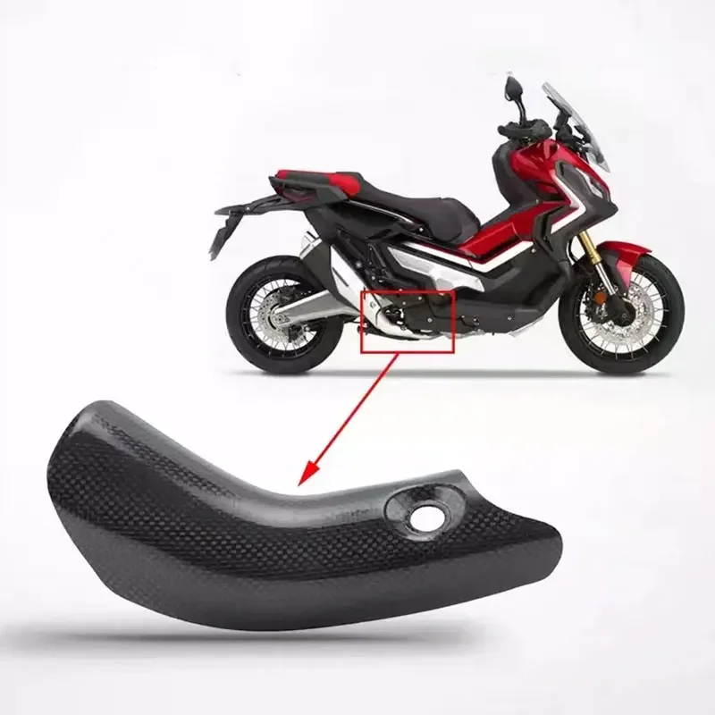 For Honda XADV 750 2017 -2021 Motorcycle Exhaust Muffler Shield Guard Protection Cover Escape Anti ScaldingBoard Fairing Slip On