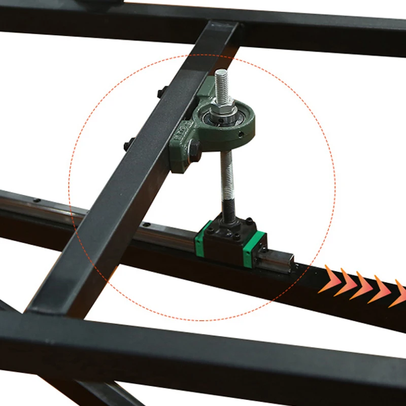 WJ106 Precision Woodworking Sliding Table Saw Portable Aluminum Rocker Retractable Workbench Cutting Tool