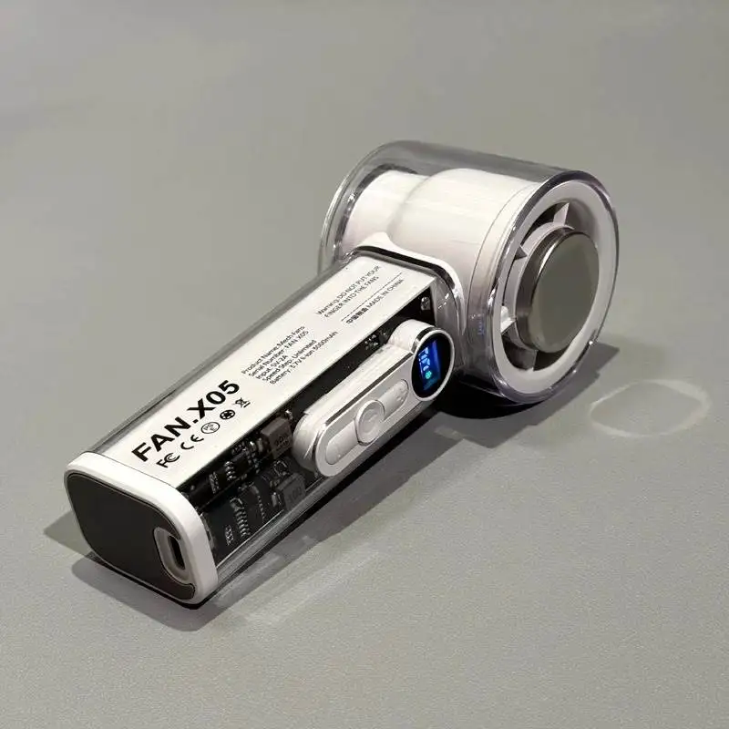 

Портативный ручной вентилятор 2026: Новая модель с полупроводниковым охлаждением, кондиционер, ледяное охлаждение, компактный размер