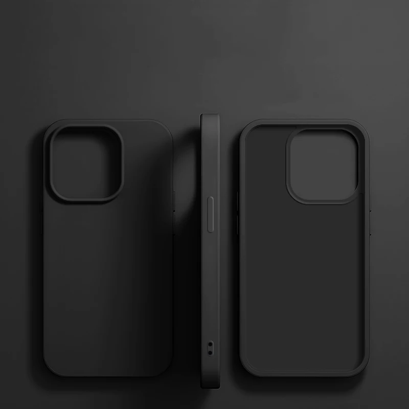 Luxe vloeibare siliconen telefoonhoesje voor APPLE iPhone 11 13 12 14 15 16 Pro Max hoesjes voor iPhone 17 Pro Stootbestendige beschermhoes
