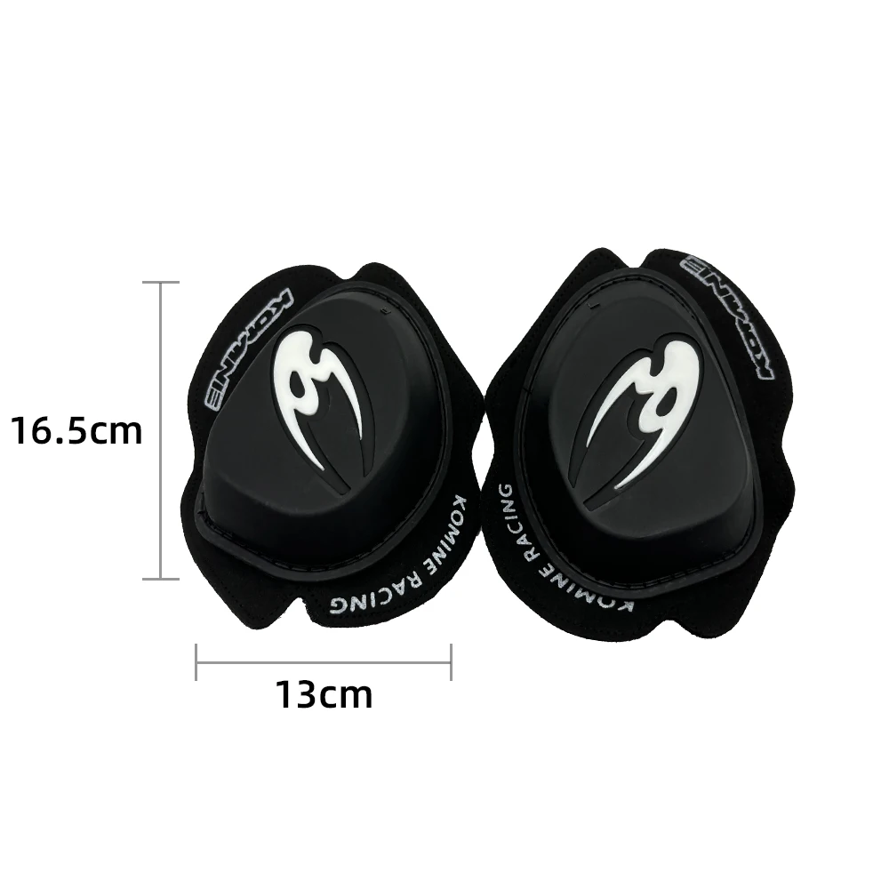 Motocicleta Knee Slider Pads, Equipamento de proteção, Kospine Gear, Corridas de estrada, Motorcross, Moto, Ciclismo, Bicicleta esportiva