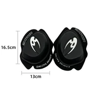 Riding Equipment Motorcycle Knee Slider Pads Protective Shockproof Gear Road Racing Motorcross Motorbike Cycling Professional 6