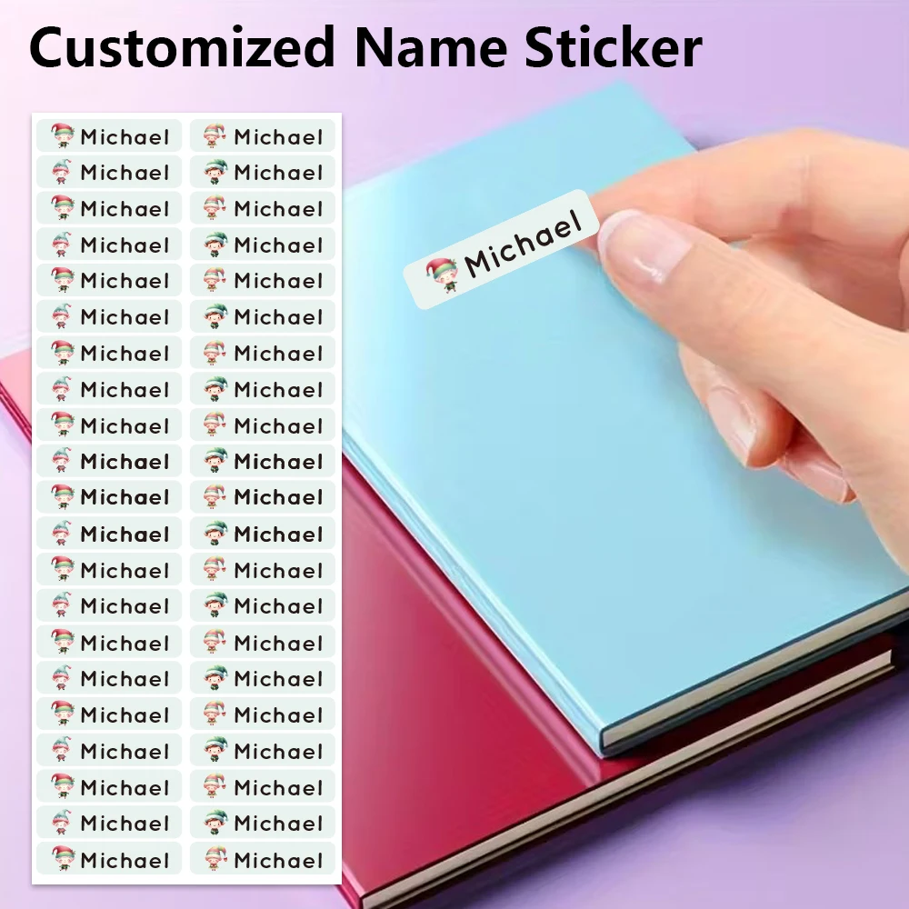 84/168 pcs Durable Customizable Bottom Stickers Personalized Bottom Stickers Scrapbook Stickers Customized Tag Pencil Tag