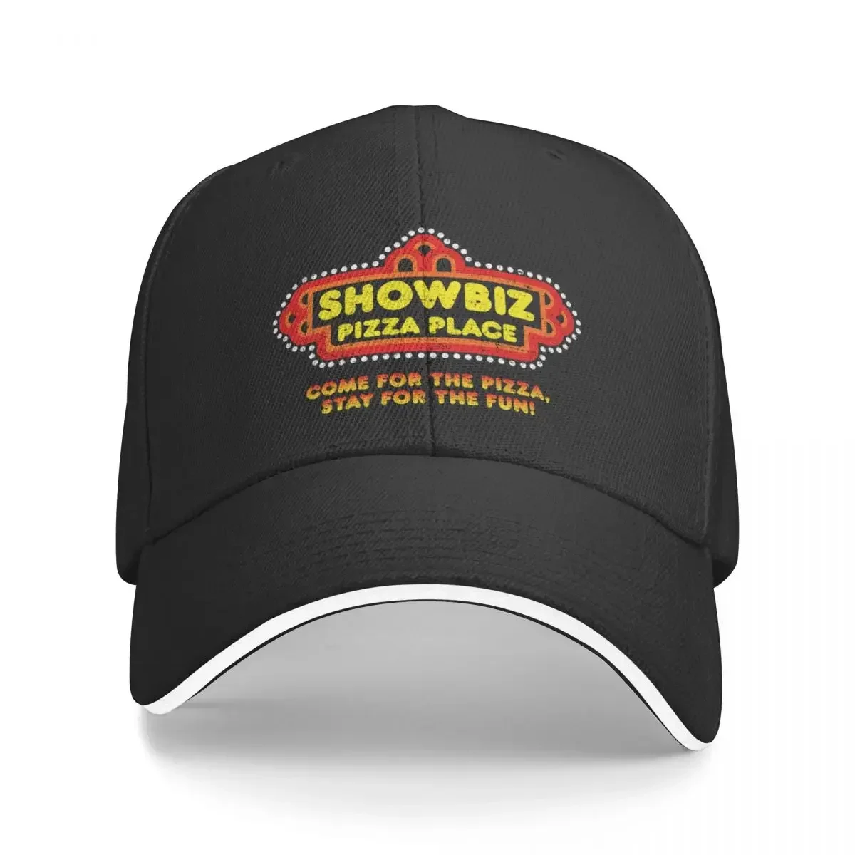 Distressed Showbiz Pizza Baseball Cap tea Hat Rave Hat Man For The Sun Fashion Beach Men Hats Women's