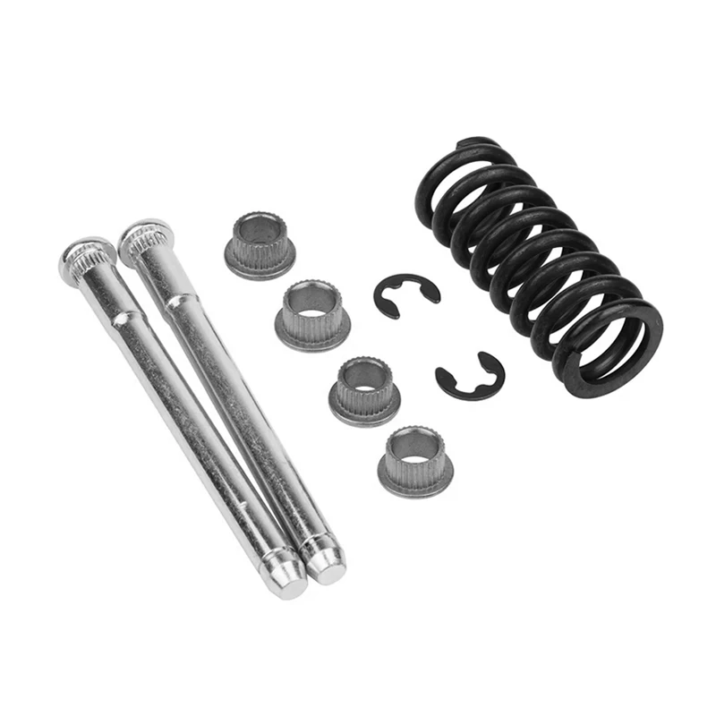 Car Front Rear Door Hinge Pin and Spring with Bushing Repair Kit Fits for 1994-2004 Chevrolet S10 GMC S15 Replacing Accessories