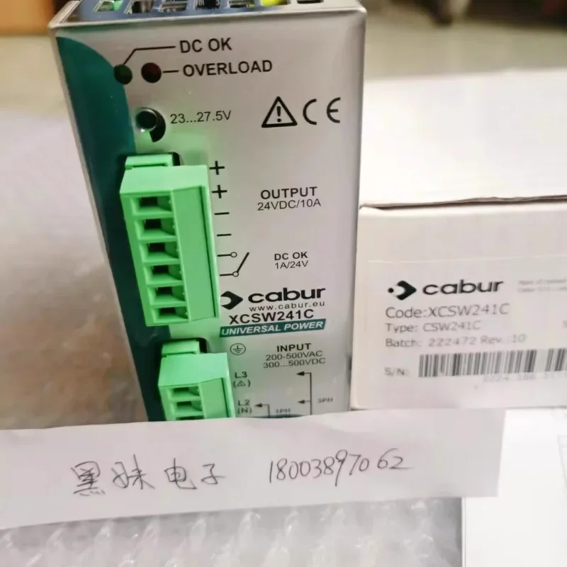 CABUR-Alimentation à découpage, XCSF500C, XCSG500C, XCSW12/s, XCSW24/s