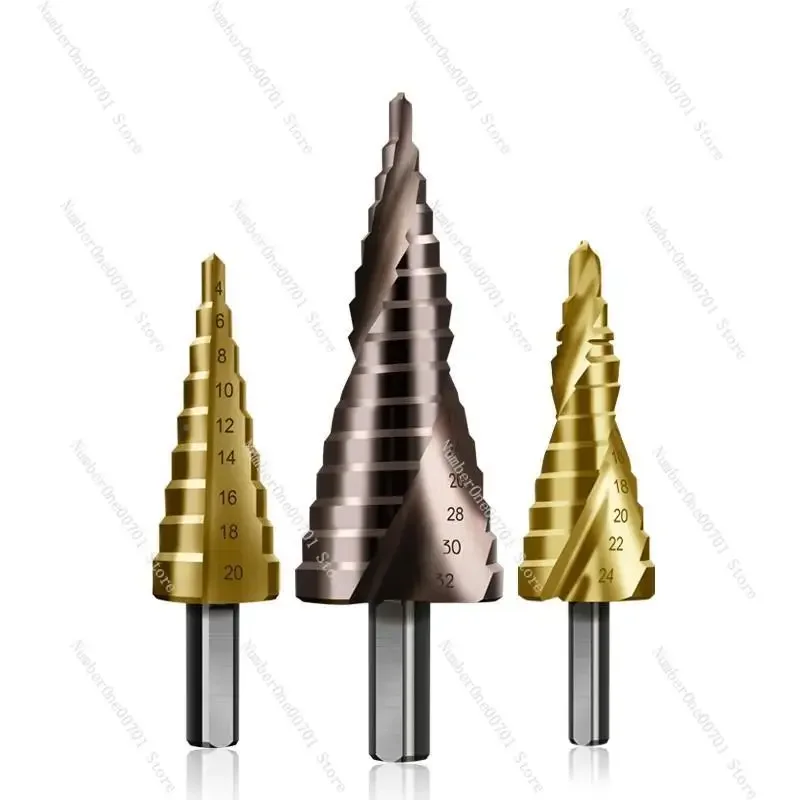 

High Hardness Straight Groove Cobalt Stainless Steel Tapper Steel Special Tower Type Reaming Drill Bit