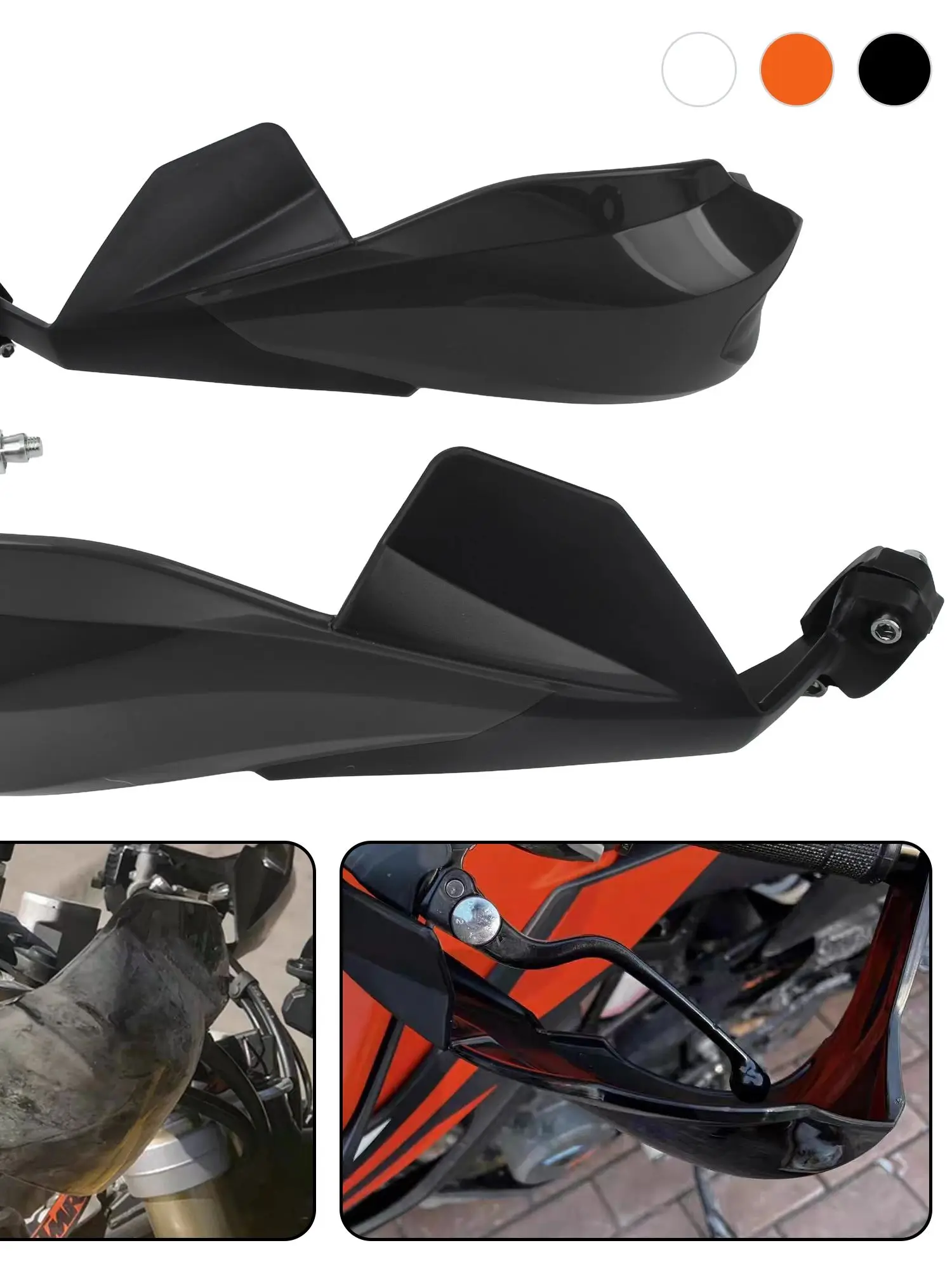 AliExpress PowerMotor For KTM DUKE 390 690 Adventure Handguard Hand Shield Protector Scooter Moped ADV Pit Dirt Bike Universal Motorcycle Accessories