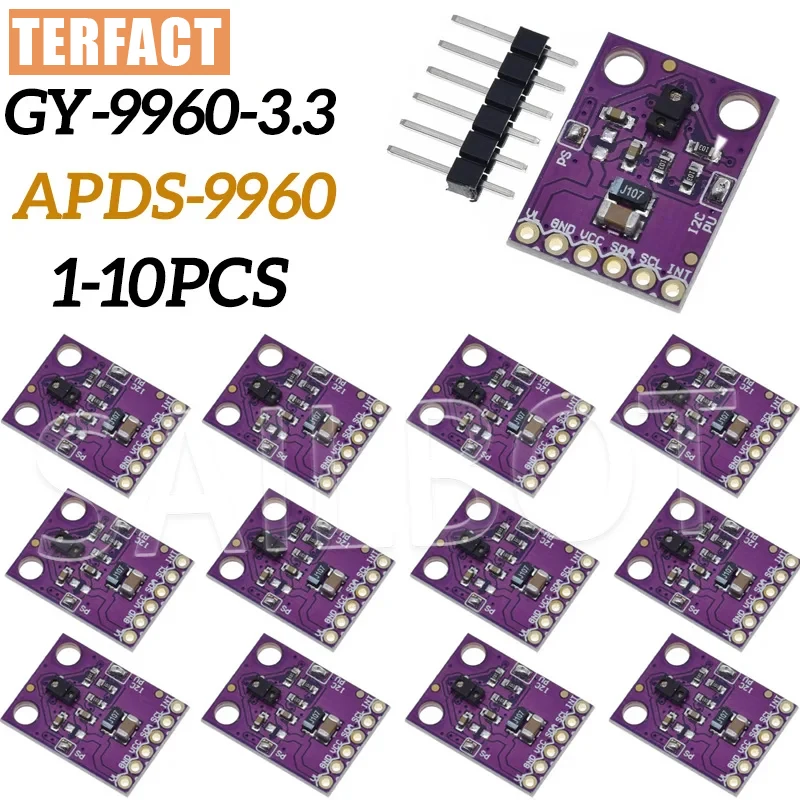 GY-9960-3.3 APDS-9960 Proximity Detection And Non-Contact Gesture Detection RGB And Gesture APDS9960 GY-9960