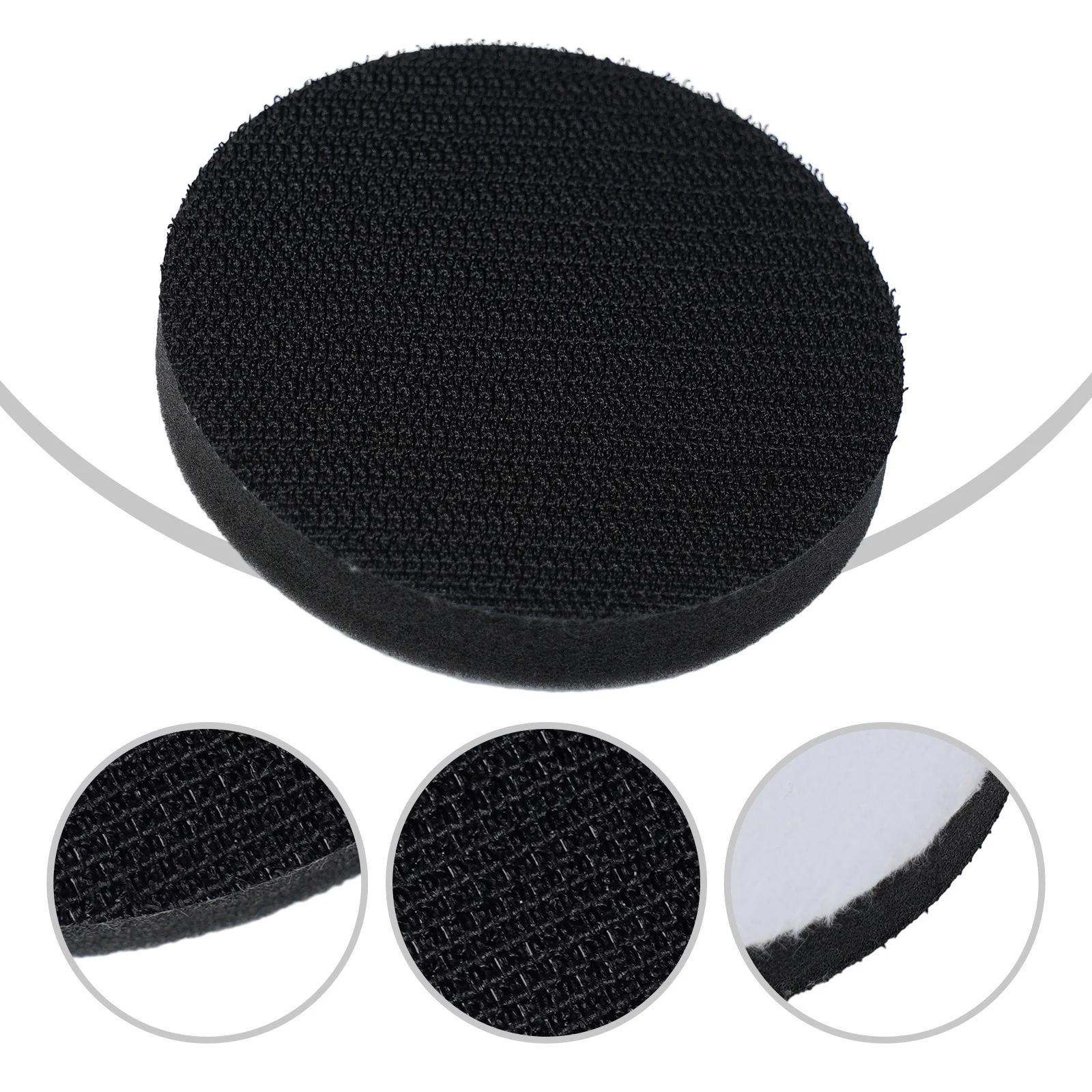 1 個ソフト密度スポンジインターフェースパッド保護スポンジクッションバッファバッキングパッド 2-6 インチ電動工具部品研磨用