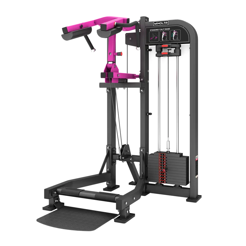 Manufacturer Wholesales Machines Personal Gym Equipment With Bench Weight Stack Standing Calf Machine