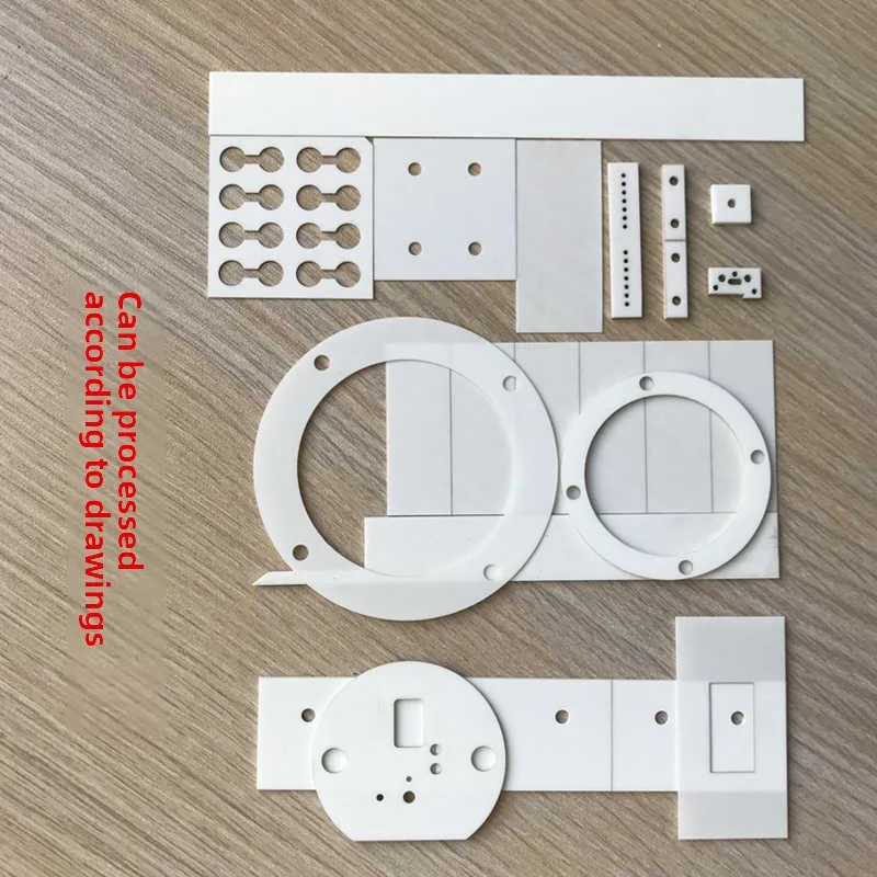 Custom Ceramic Sleeve Heat Resistant Porcelain Beads Convex Insulator for Tools