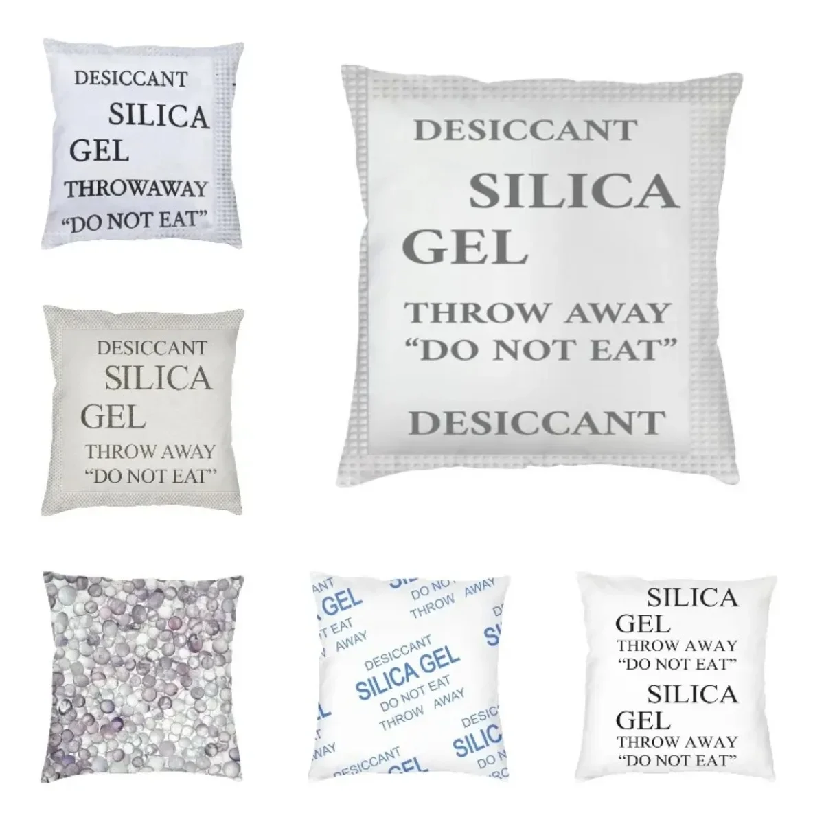 

Silica Gel Package Cushion Cover 40x40cm 16x16Inch Home Decor 3D Print Throw Pillow Case for Car Two Side 45x45cm 18x18Inch