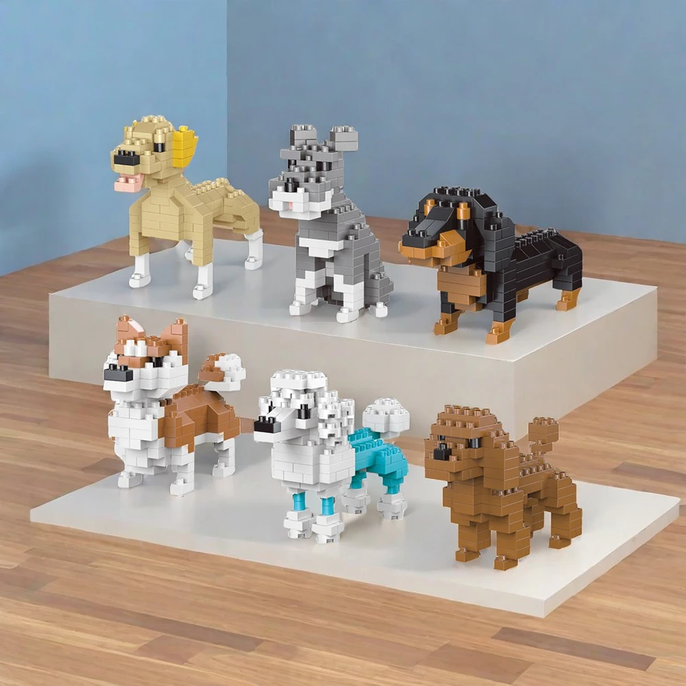 Model klocków konstrukcyjnych dla dzieci Mini Kiełbasa: pielęgnujące zainteresowania i hobby dla dzieci w wieku 6-14, Micro Mini Block