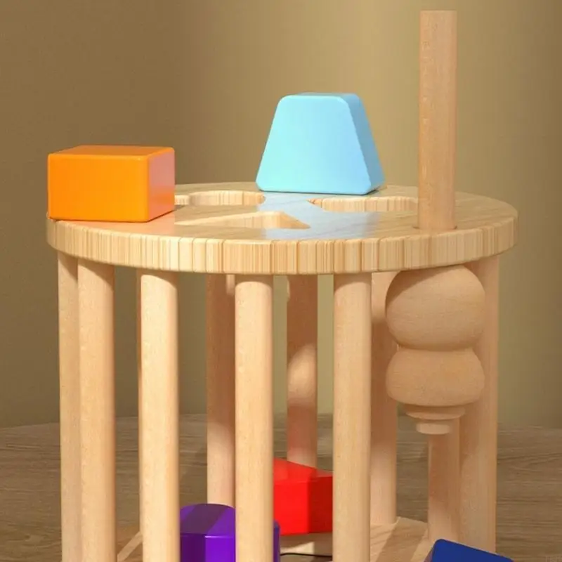 F62D Interactive Wooden Mathering Toy Fun & comprensivo Herramienta aprendizaje para niños Regalo
