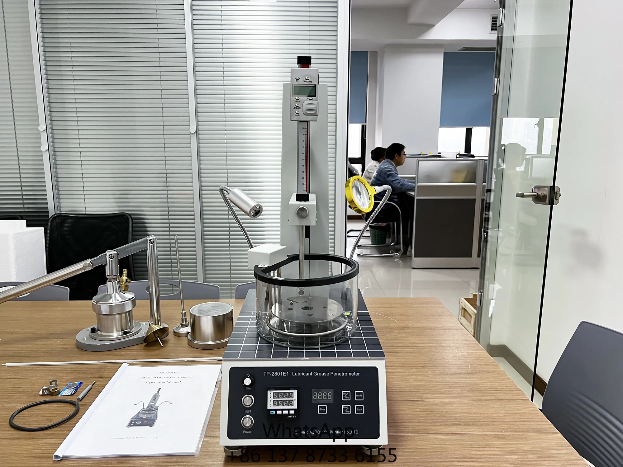 TP-2801E1 Bitumen Penetrometer Asphalt Penetration Test Equipment