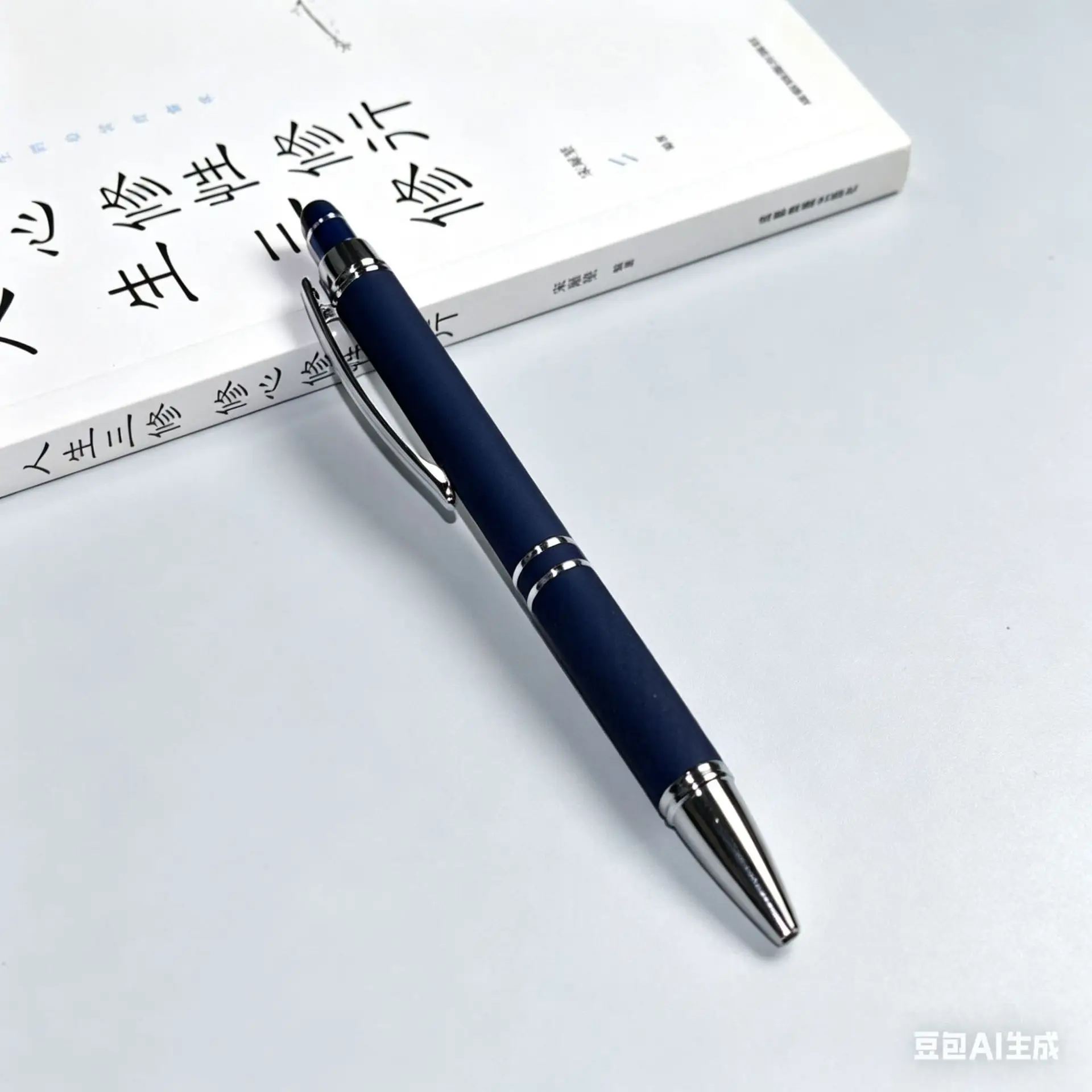 50PC Metal Ballpoint Pen With Stylus Tip For Touch Screens Writing Stationery Office School Gifts Free Custom Logo Name Sign Pen