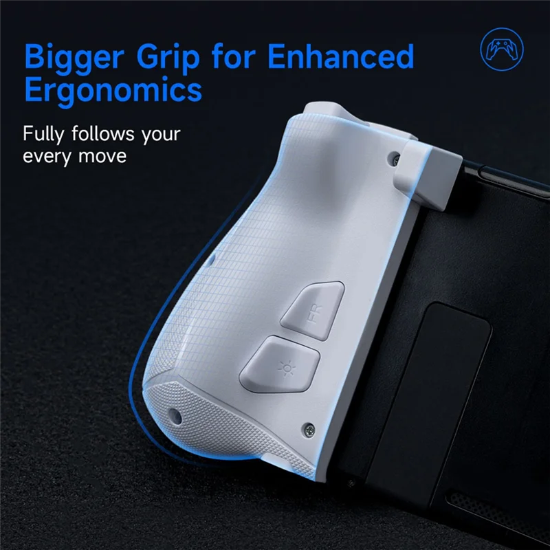 Controlador SCLS para Switch/OLED Compatible con Nintendo Switch/OLED con controlador de efecto Hall NFC RGB de 6 ejes