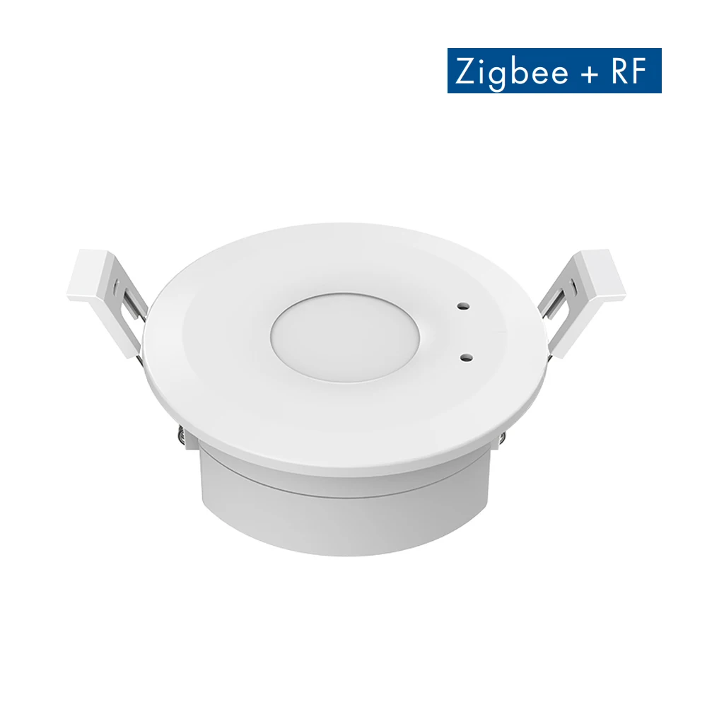 Zigbee Microwave Induction Switch ceiling installation Dimmer 2.4G RF Remote Controller Tuya Smart Control Output 0/1-10V signal