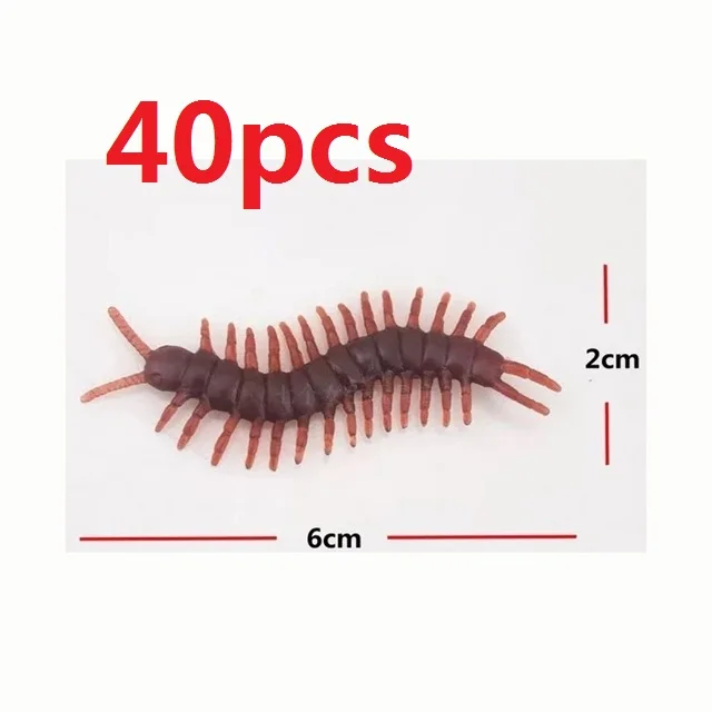 5-50개 할로윈 장난감 플라스틱 바퀴벌레 장난 장식 소품 고무 장난감 개그 실용적인 농담 장난감 플라스틱 벌레 바퀴벌레 썸네일 20