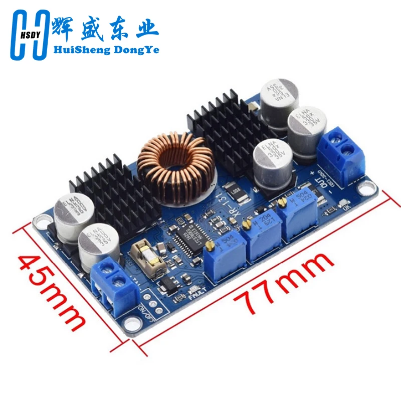 LTC3780 DC-DC 5-32V a 1V-30V 10A módulo de carga regulador reductor automático módulo de fuente de alimentación para arduino