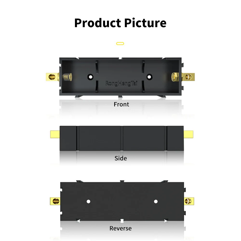 18650 21700 20700 Battery Pack Battery Mounting Tool Serial Parallel Assembly Power Supply Pure Copper Contacts 15A Current