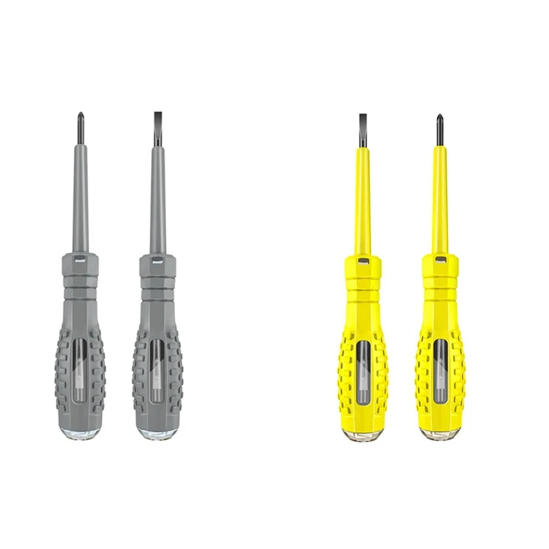 2-In-1 High Torque Strong Magnetic Screwdriver Electricity Detector, Electricity Tester Pen With Magnetic