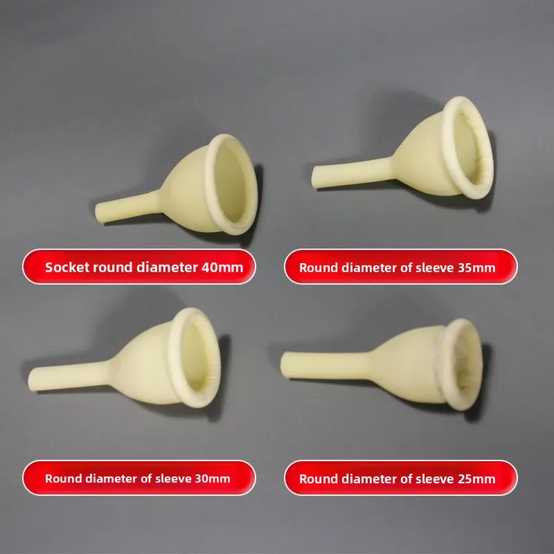 10-Pack Male Urinary Sheath Set - Latex/Silicone Incontinence Sheaths & Leg Bags, Leak-Proof