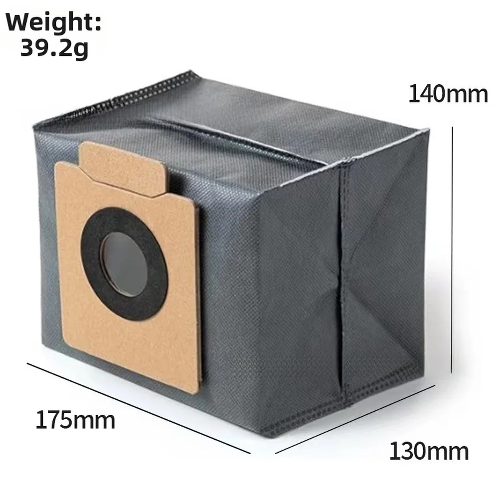 Gray Replacement Dust Bags Compatible with For Eufy X8 X8Pro X10Pro Vacuum Cleaner Nonwoven 10 Pack Secure Fit