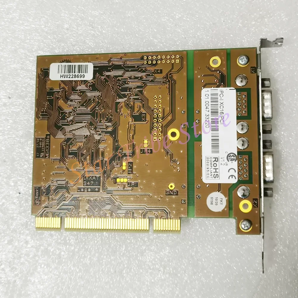 iPC-I XC16/PCI V1.2 Dual Port CAN Communication Card
