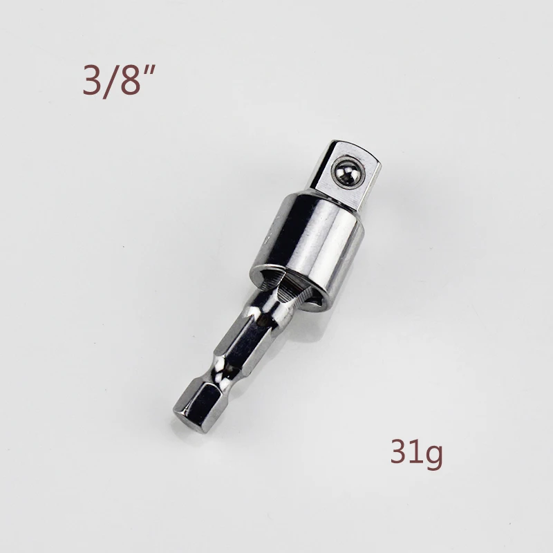 1/4 "3/8" 1/2 "elektrische Bohrer Buchse Adapter Für Auswirkungen Fahrer Mit Hex Schaft Zu Platz Buchse Bohrer bit Drehbare Verlängerung