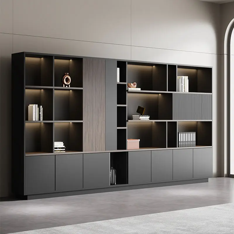 

Modern Metal School File Cabinet Office Document & Bookcase Hospital Storage Foldable Key Lock Boss Used