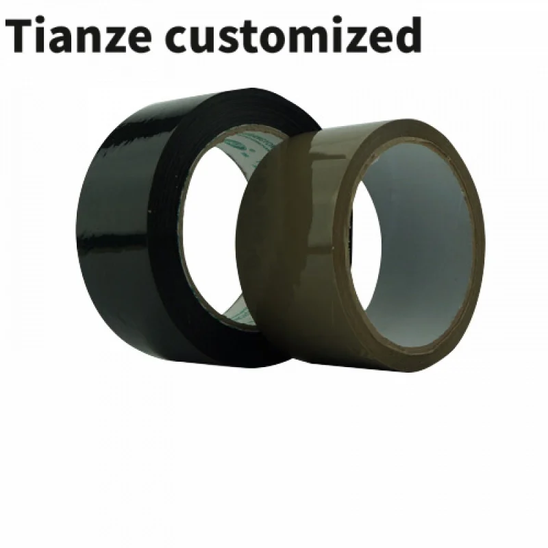 

10 pieces(custom)2x300 Meters BOPP Packaging Tape Black Packaging Activated Tape Supplier