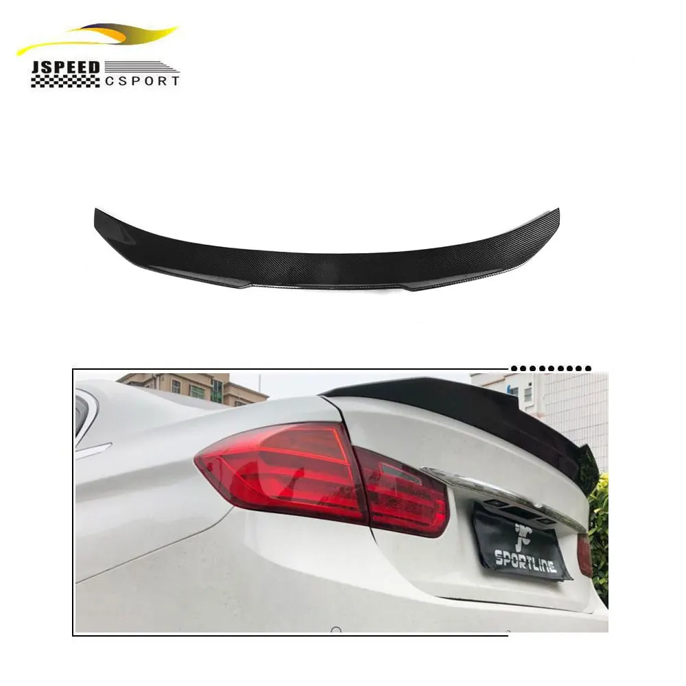 

Подходит для заднего спойлера из углеродного волокна JCSPORTLINE BMW F30 335I F80 M3 с 2013-2018 гг.