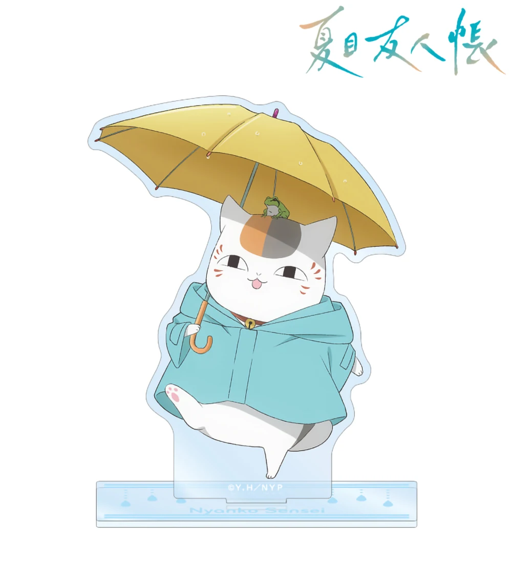 Anime Natsume’s Book of Friends Acrylic Stand Nyanko-sensei Cute Character Desk Display Ornament Collectible Gift for Friends