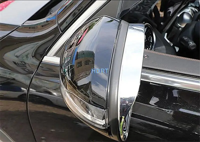 For Mercedes Benz GLB Class GLB220 X247 GLB200 2020 2021 Car Rearview Mirror Rain Eyebrow Shield Sun Shade frame Accessories view 3