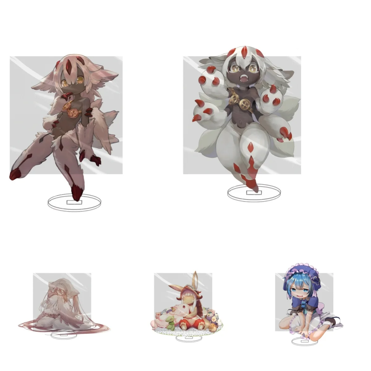 

10CM HOT Anime From the Abyss Acrylic Cosplay Charm Characters Ornament Accessories Good Christmas Gifts