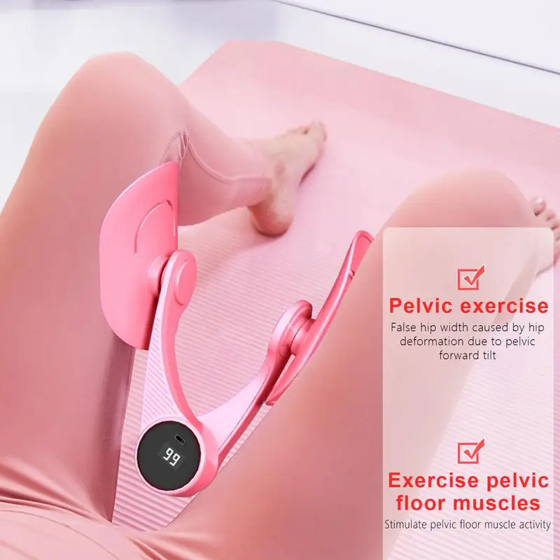 Pelvic Floor Trainer Women Leg Exerciser Machine Inner Thigh Exercise Equipment Pelvic Floor Muscle Repair Device For Thigh Back