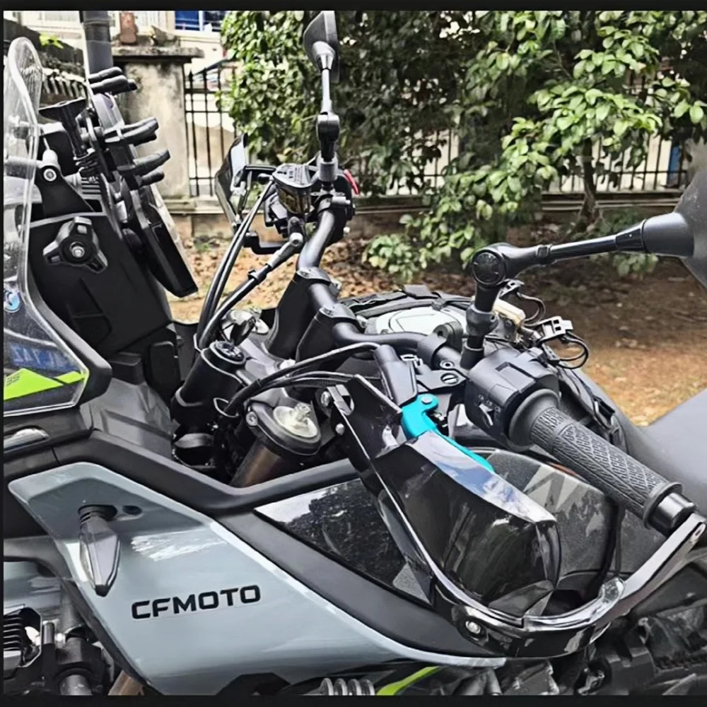 Suitable for CFMOTO 450MT modified 800MT hand guard anti-fall aluminum alloy handlebar wind shield wind shield