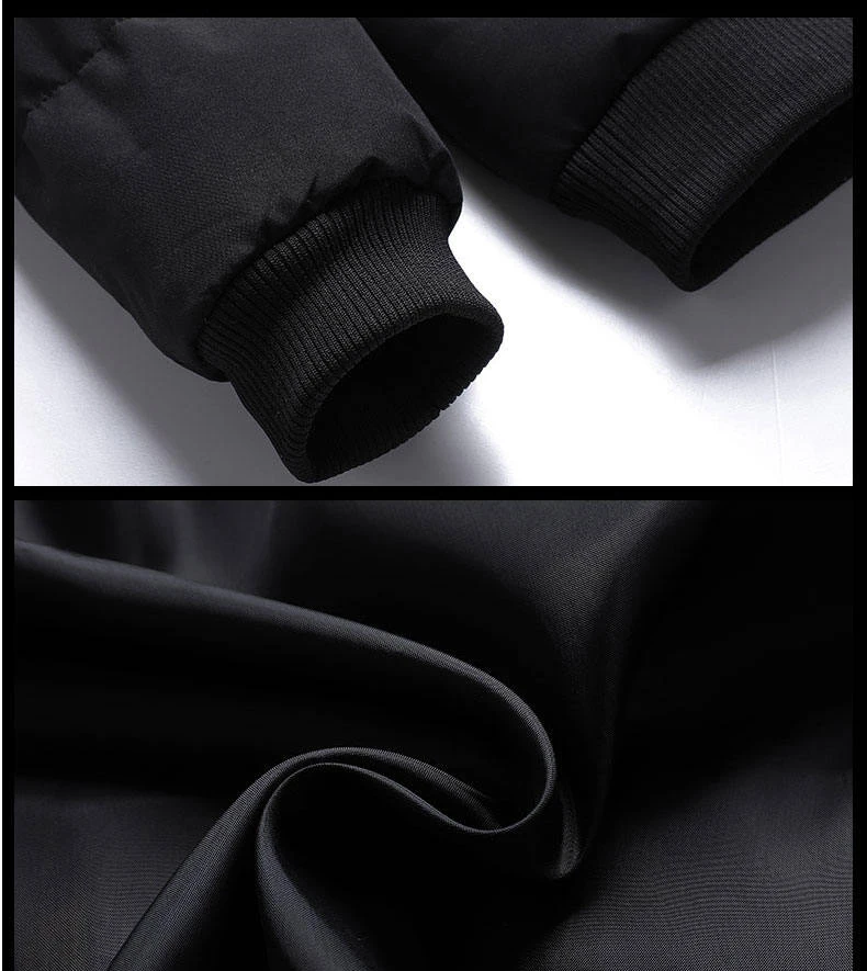 سترة رجالية شتوية عصرية للرجال سترة واقية من الرياح سترة ملابس الشارع معطف خريفي مقاوم للرياح كاجوال دافئ Hombre جديد في الهواء الطلق #5