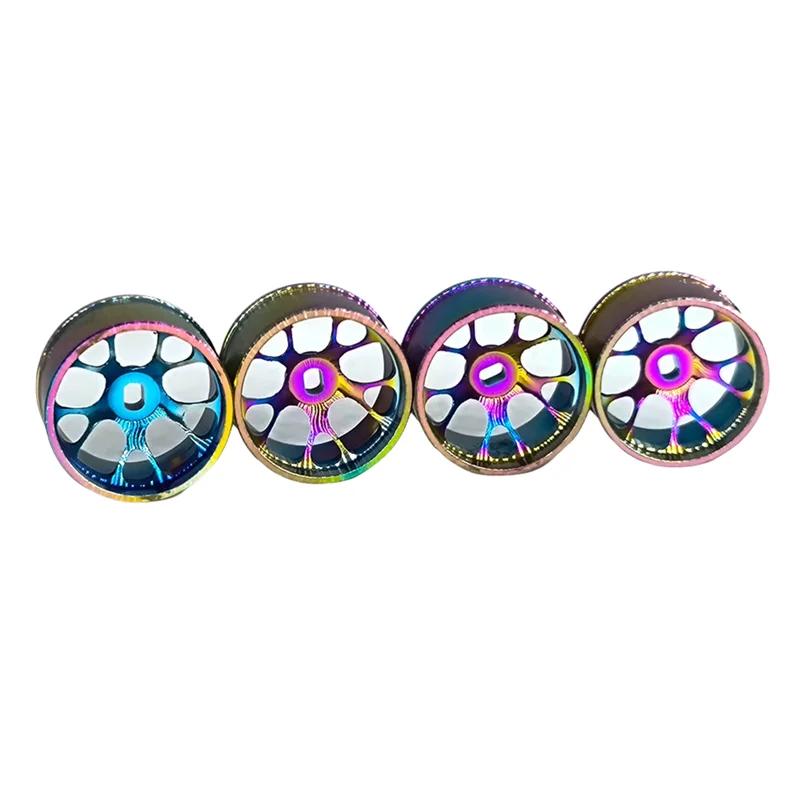 

4Pcs RC Car Drift Tires Tyre Metal Wheel Rim For Wltoys 284131 K969 K989 P939 Kyosho Mini-Z 1/28 RC Car Upgrades Parts