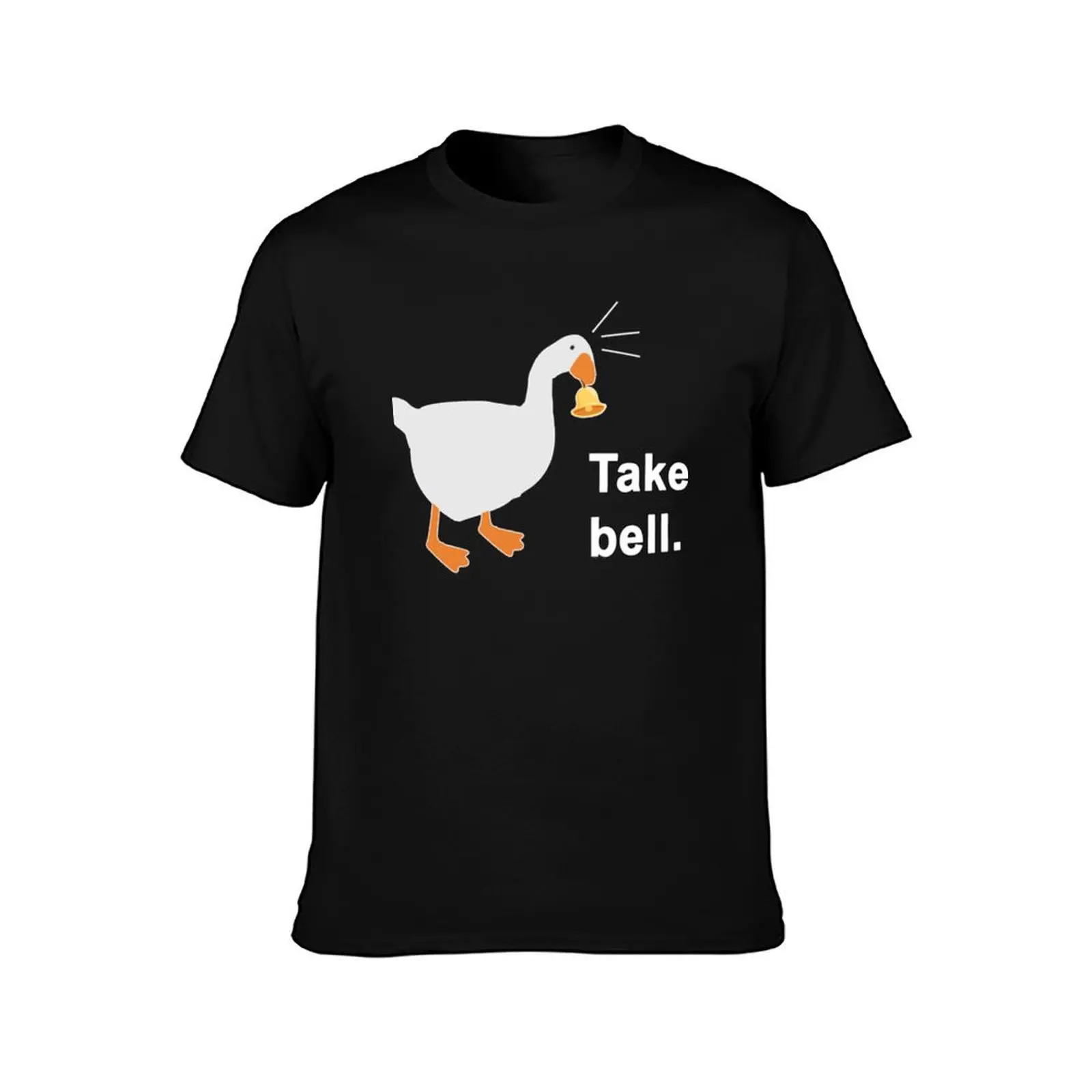 Take Bell Goose Game Meme T-Shirt cotton t shirts high quality T-Shirt