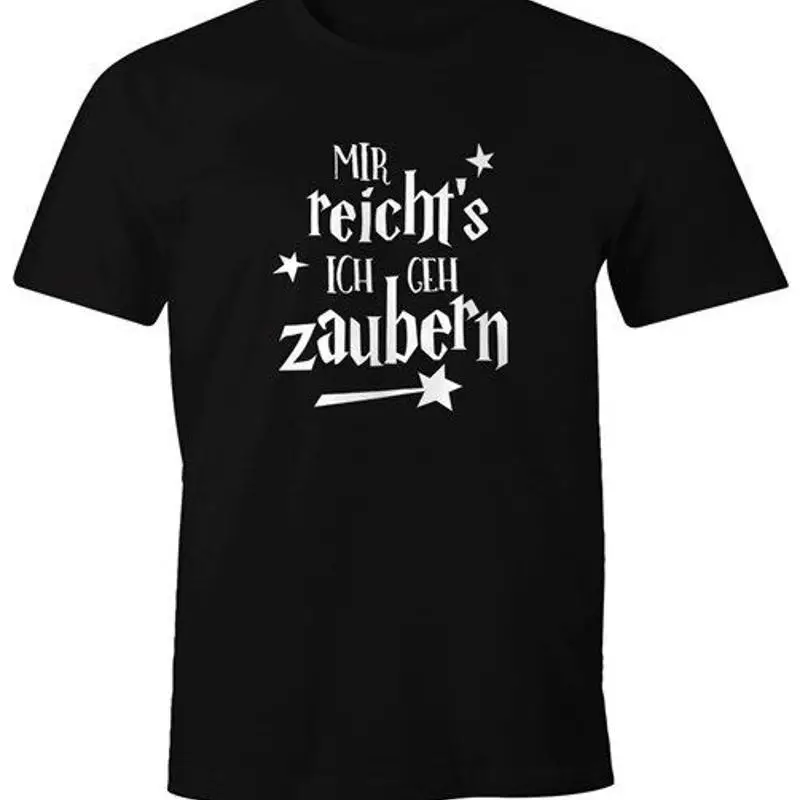 Men's T-Shirt I'm Enough I'm Going Magic Saying Fun Shirt Moonworks ®