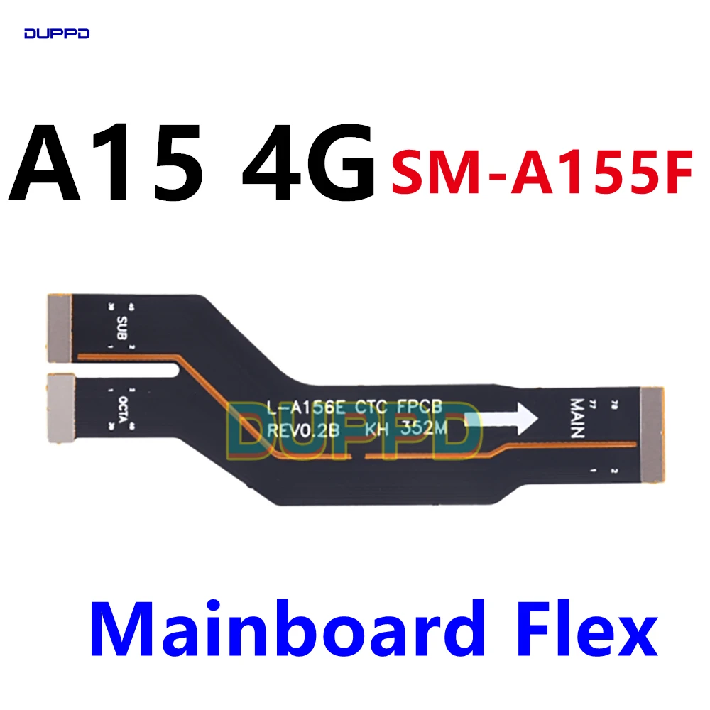 USB Charging Port Dock Board Connector Main Motherboard Flex Cable For Samsung Galaxy A15 4G A155F A155